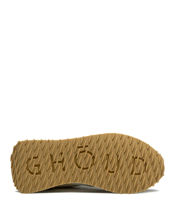 GHOUD VENICE Baskets Running Star Low Mesh Beige Doré 4