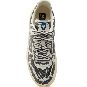 Baskets V-10 Cuir Noir, Collaboration Veja X Marni 12