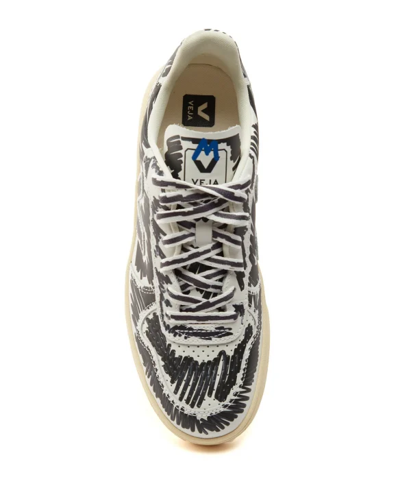Baskets V-10 Cuir Noir, Collaboration Veja X Marni 3