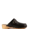 ISABEL MARANT Sabots Thalie Cuir De Veau Noir 23