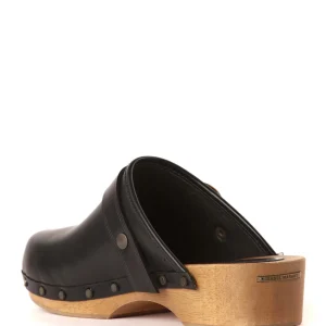 ISABEL MARANT Sabots Thalie Cuir De Veau Noir 13