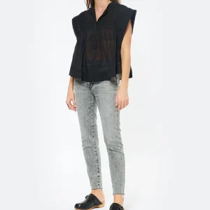 ISABEL MARANT Sabots Thalie Cuir De Veau Noir 19