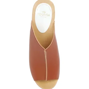 SABOT YOUYOU Sabots Ydol Bois Cuir Brique 10