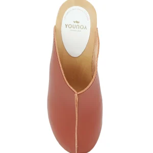 SABOT YOUYOU Sabots Yndies Bois Cuir Brique 16
