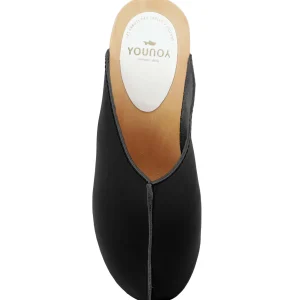 SABOT YOUYOU Sabots Yndies Bois Cuir Noir 16