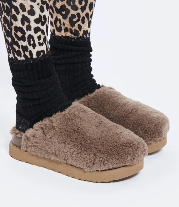 UGG Chaussons Fuzz Sugar Hickory 6