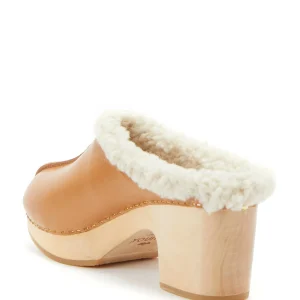 SABOT YOUYOU Sabots Ygloo Bois Cuir Camel 16