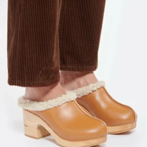 SABOT YOUYOU Sabots Ygloo Bois Cuir Camel 20