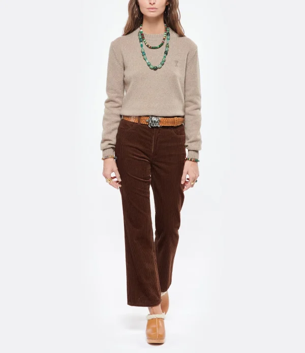 SABOT YOUYOU Sabots Ygloo Bois Cuir Camel 8
