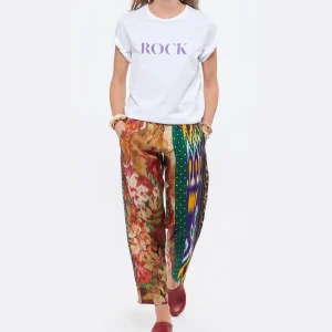 SABOT YOUYOU Sabots Yren Rock Bois Cuir Cerise 27