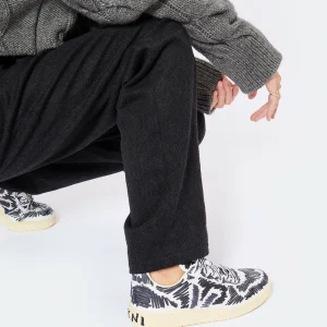 Baskets V-10 Cuir Noir, Collaboration Veja X Marni 20