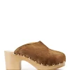 SABOT YOUYOU Sabots Yanaki Bois Cuir Caramel 25