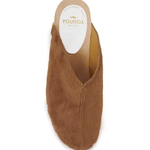 SABOT YOUYOU Sabots Yanaki Bois Cuir Caramel 13