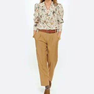 SABOT YOUYOU Sabots Yanaki Bois Cuir Caramel 21