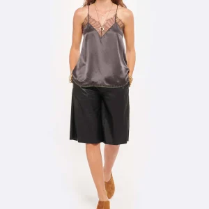 SABOT YOUYOU Sabots Yanaki Bois Cuir Caramel 23