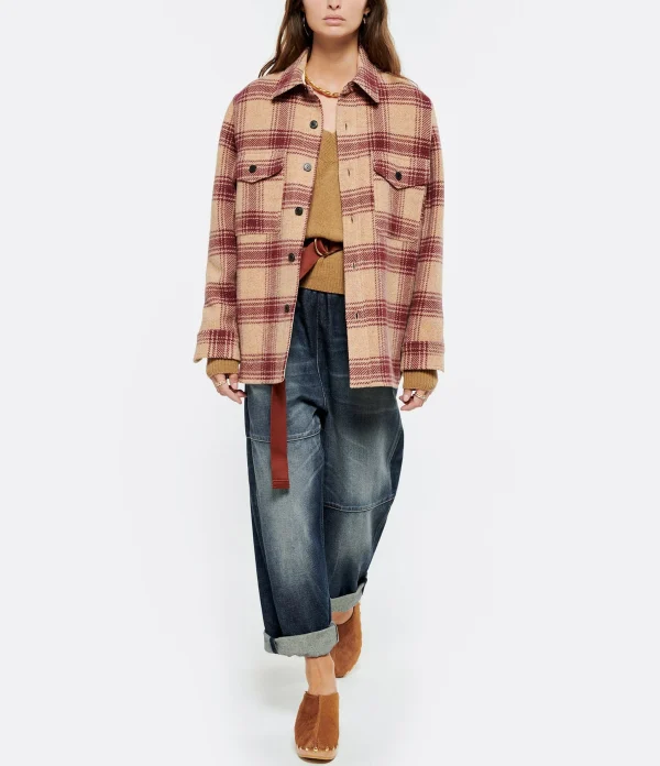 SABOT YOUYOU Sabots Yanaki Bois Cuir Caramel 10