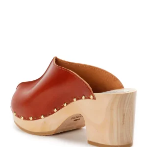 SABOT YOUYOU Sabots Yndies Bois Cuir Caramel 17
