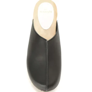 SABOT YOUYOU Sabots Yssa Bois Cuir Noir 12