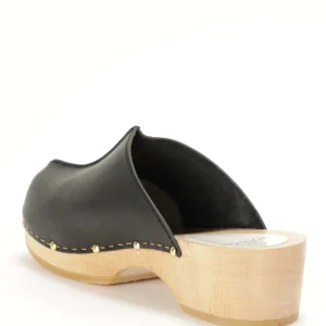 SABOT YOUYOU Sabots Yssa Bois Cuir Noir 14