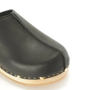 SABOT YOUYOU Sabots Yssa Bois Cuir Noir 16