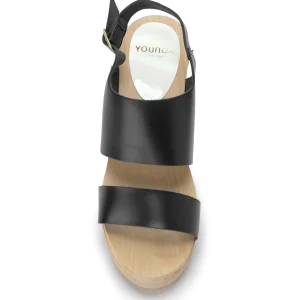 SABOT YOUYOU Sabots Yaya Bois Cuir Noir 14