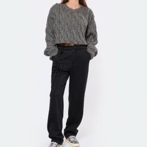 Baskets V-10 Cuir Noir, Collaboration Veja X Marni 24