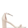 STUART WEITZMAN Sandales Amelina Block Cuir Suédé Dolce 20