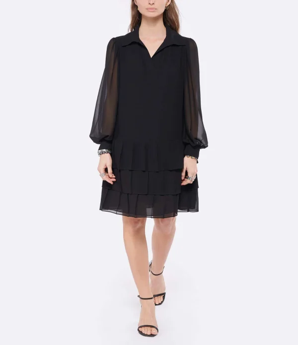 STUART WEITZMAN Sandales Amelina Block Cuir Noir 7