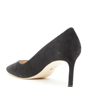 STUART WEITZMAN Escarpins Anny 70 Cuir Suédé Noir 11