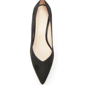 STUART WEITZMAN Escarpins Anny 70 Cuir Suédé Noir 13