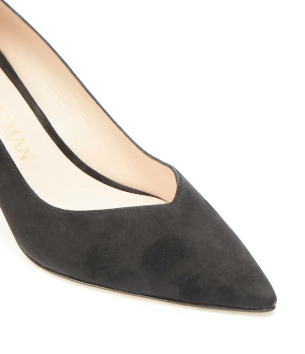 STUART WEITZMAN Escarpins Anny 70 Cuir Suédé Noir 5
