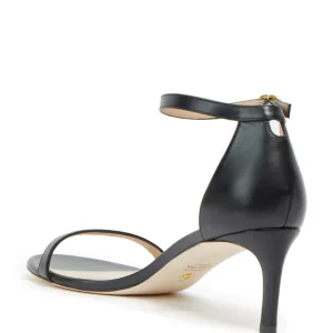 STUART WEITZMAN Sandales Nunakedstraight 60 Cuir Noir 10