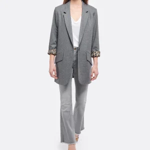 JEANNE VOULAND Sandales Sublim Double Cuir Texturé Argenté 24