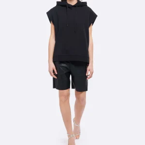 JEANNE VOULAND Sandales Sublim Double Cuir Texturé Argenté 28