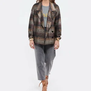 JEANNE VOULAND Sandales Sublim Nœud Cuir Suédé Camel 21