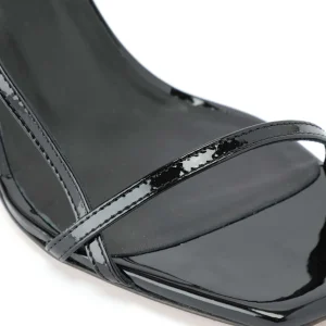 JEANNE VOULAND Sandales Sublim Double Cuir Verni Noir 18