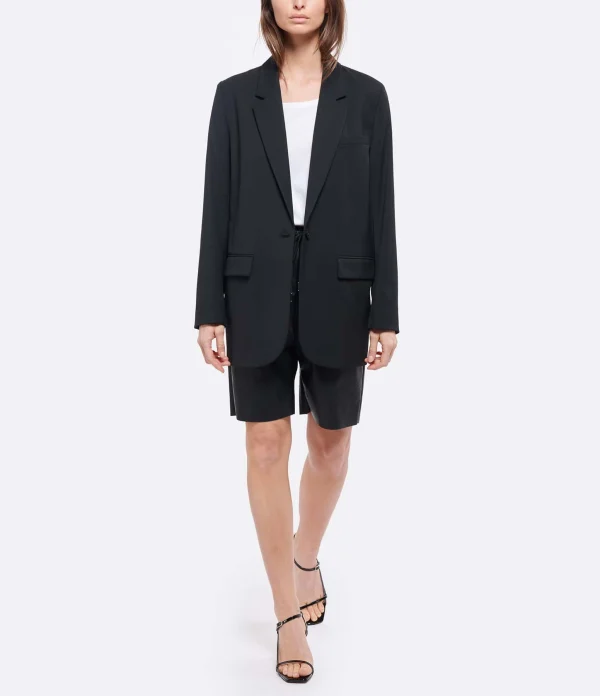 JEANNE VOULAND Sandales Sublim Cuir Verni Noir 8