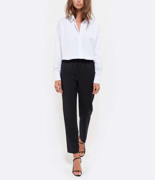 JEANNE VOULAND Sandales Sublim Cuir Verni Noir 11