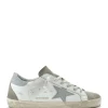 GOLDEN GOOSE Baskets Superstar Cuir Blanc Gris 40