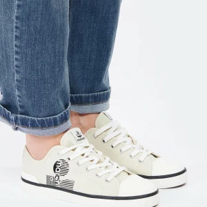 ISABEL MARANT Baskets Binkoo Coton Craie 16