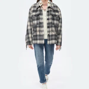 ISABEL MARANT Baskets Binkoo Coton Craie 18