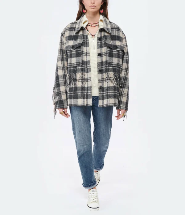 ISABEL MARANT Baskets Binkoo Coton Craie 7