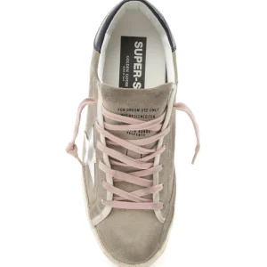 GOLDEN GOOSE Baskets Superstar Cuir Taupe Argenté 10