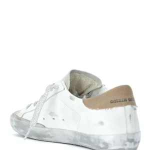 GOLDEN GOOSE Baskets Superstar Cuir Blanc Naturel 17
