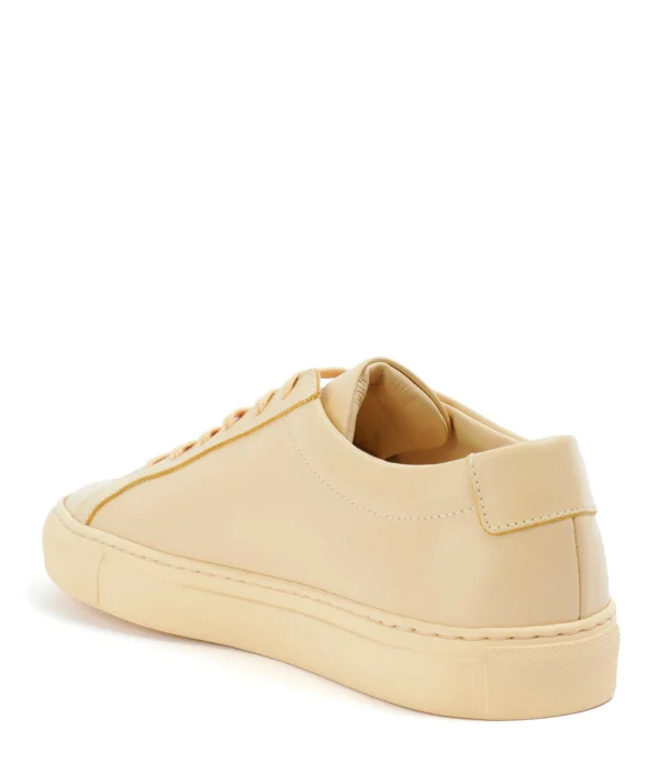 COMMON PROJECTS Baskets Original Achilles Cuir Jaune 4