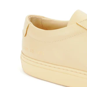 COMMON PROJECTS Baskets Original Achilles Cuir Jaune 15