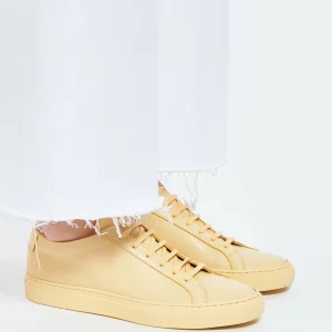 COMMON PROJECTS Baskets Original Achilles Cuir Jaune 17