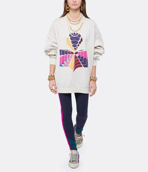 GOLDEN GOOSE Baskets Superstar Cuir Glitter Violet 9